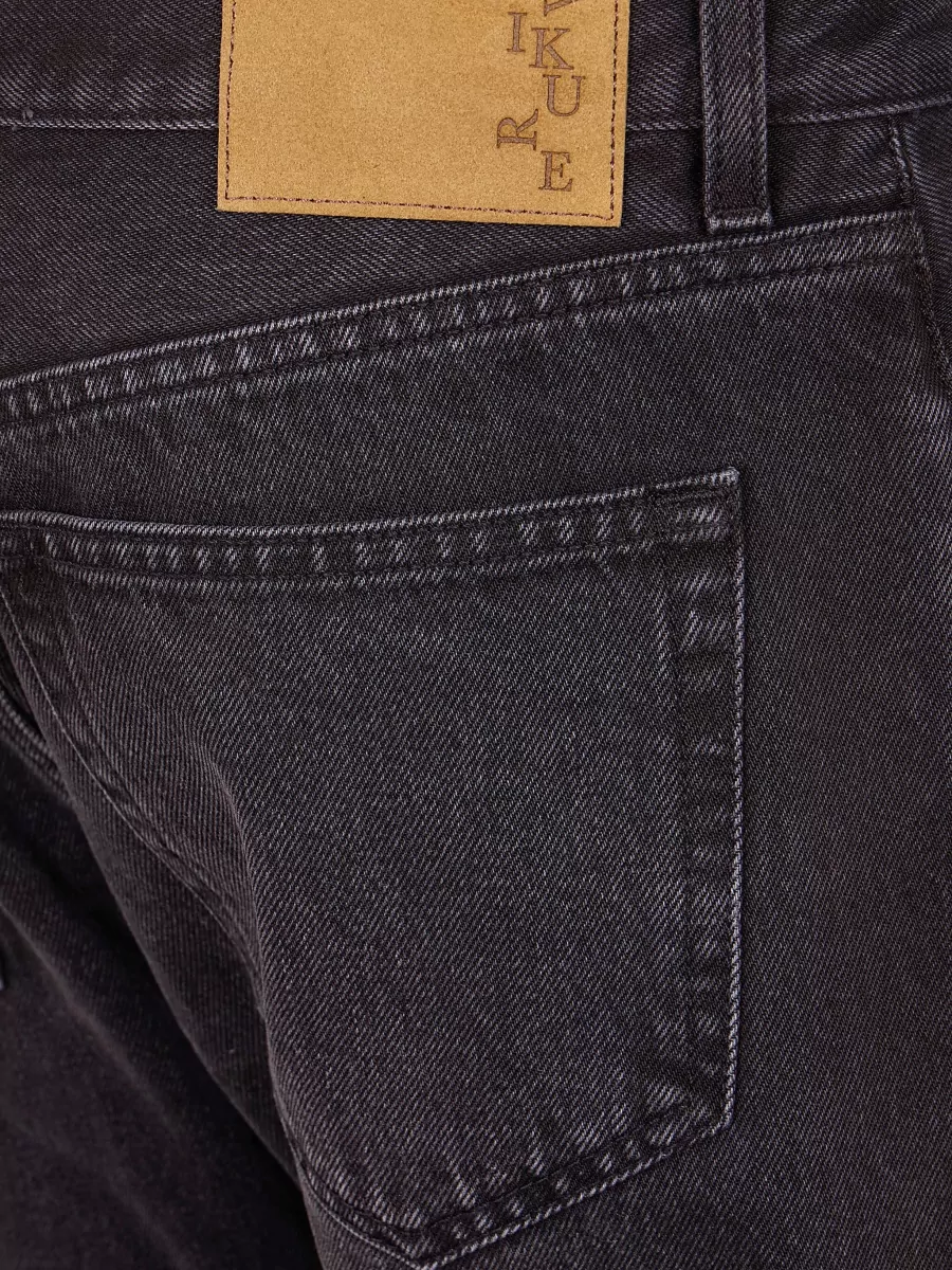 Haikure Mid-Rise Straight-Leg Jeans