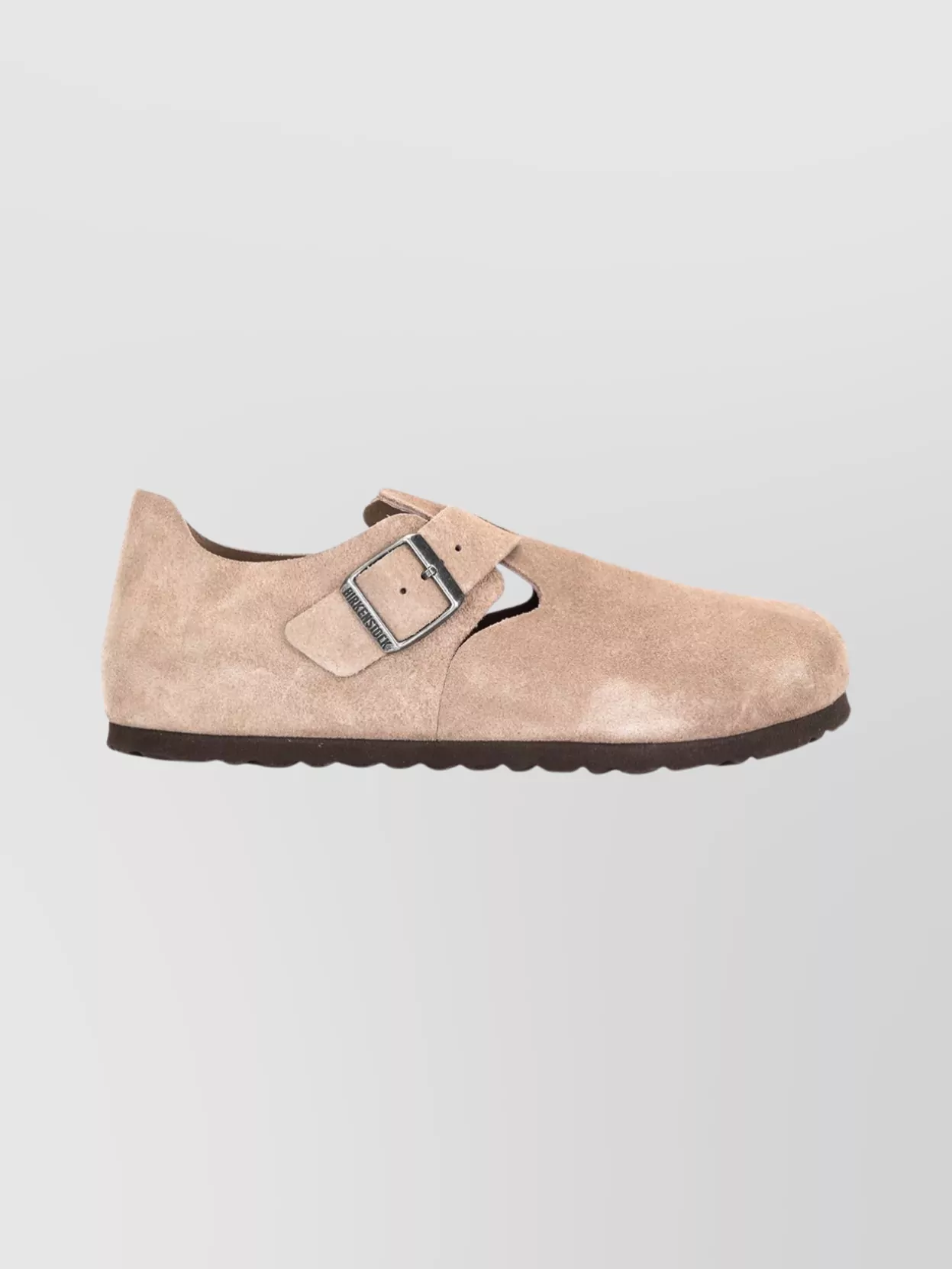 Birkenstock Lace-Up Shoes With Buckle Strap And Round Toe