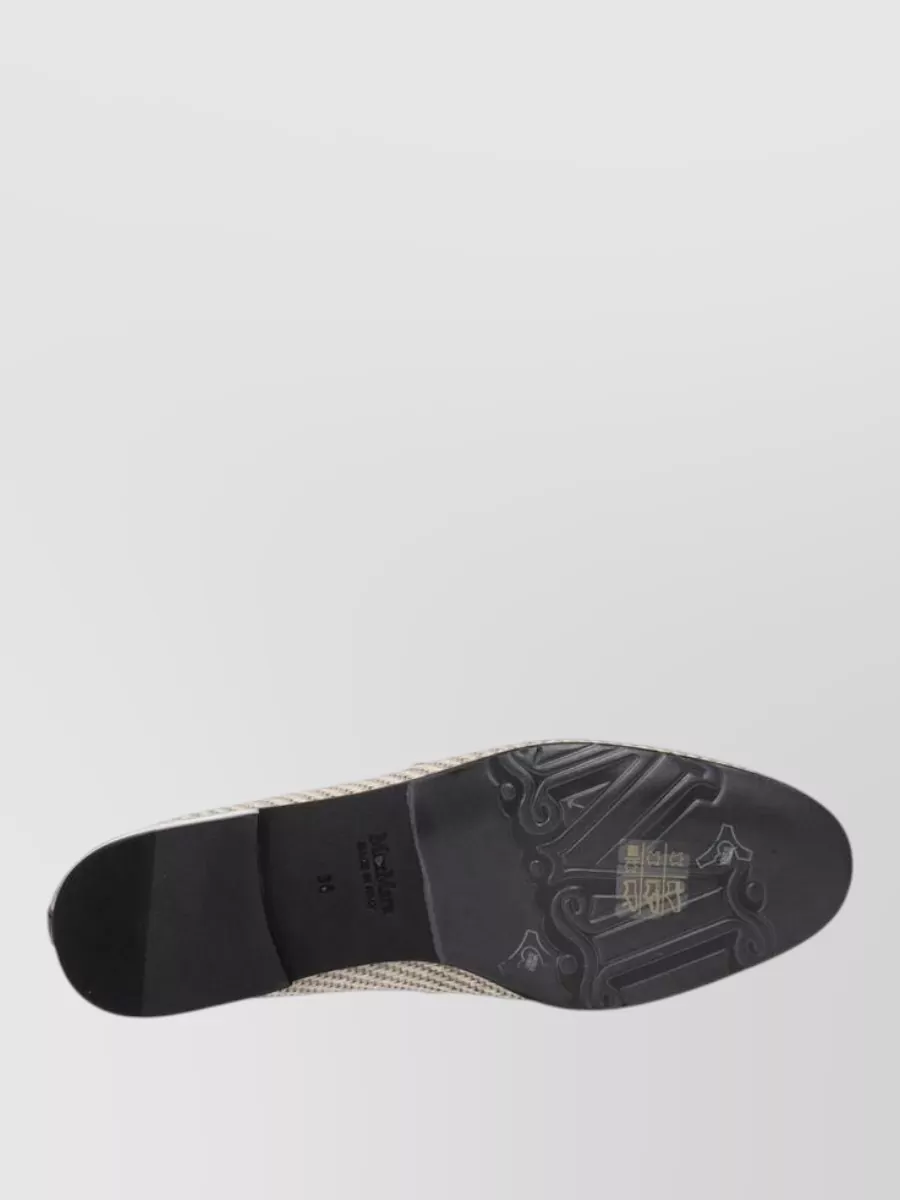 Max Mara Fabric Loafers