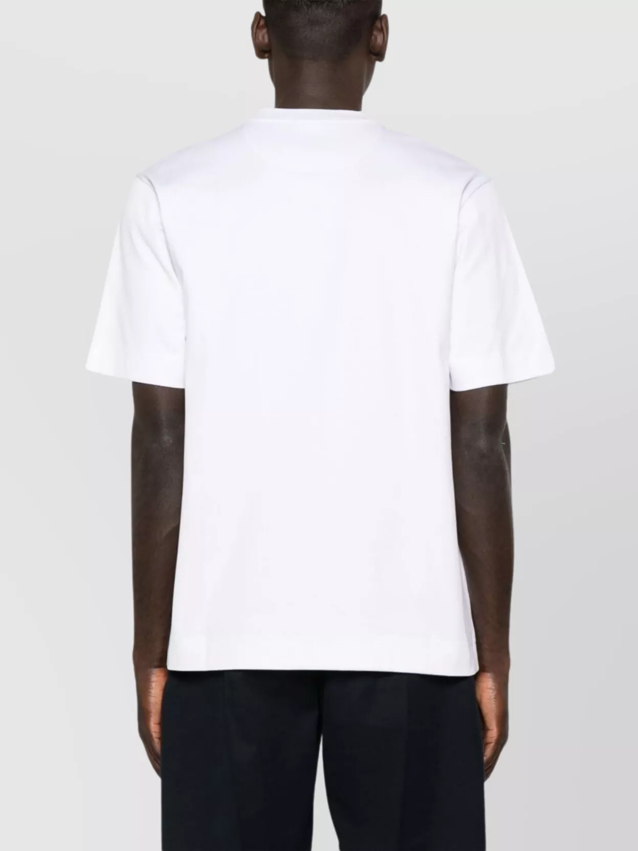 Fendi Cotton Oversized Logo Pocket T-Shirt