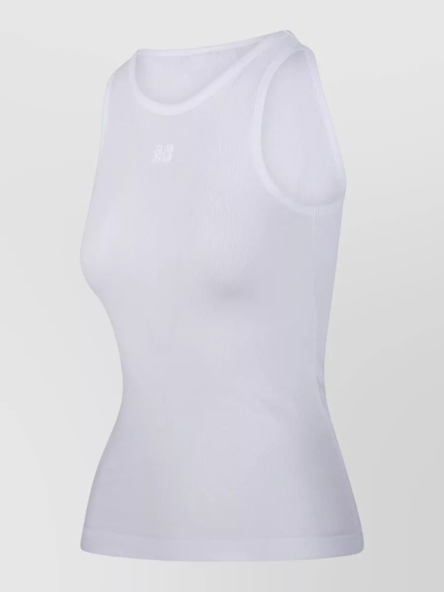 Ganni Ribbed Tank Top