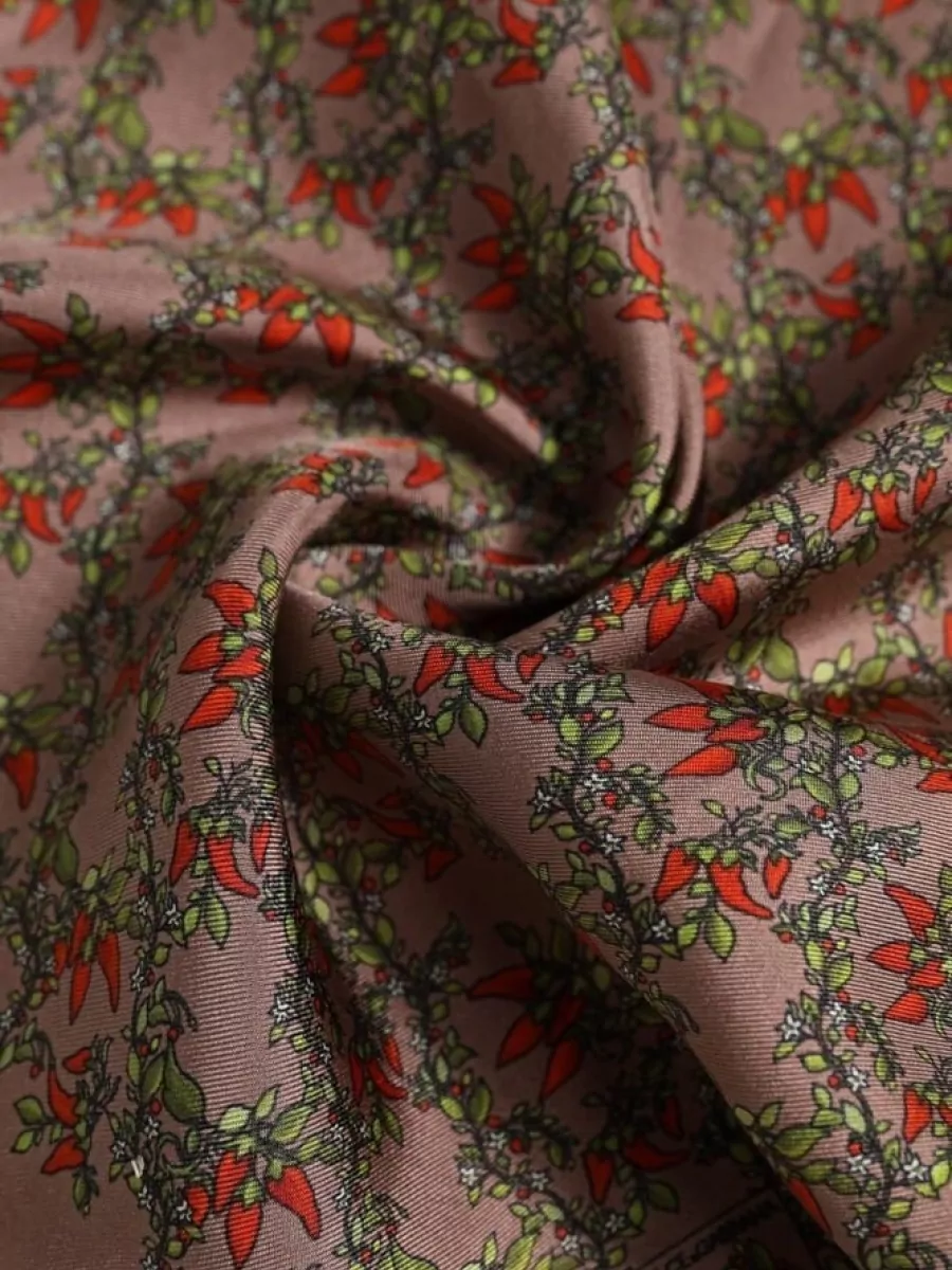 Dolce&Gabbana Silk Printed Foulard Scarf