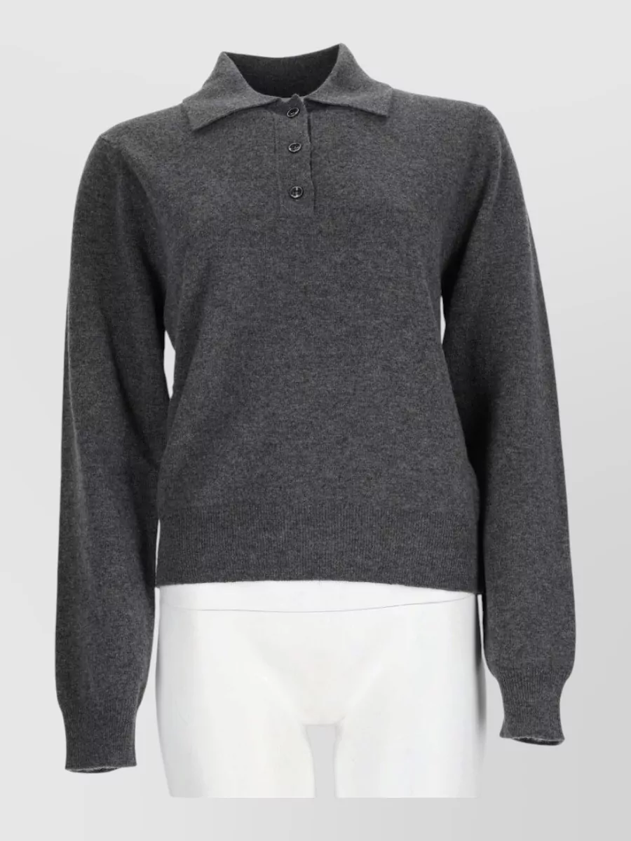 Maison Margiela wool polo jumper