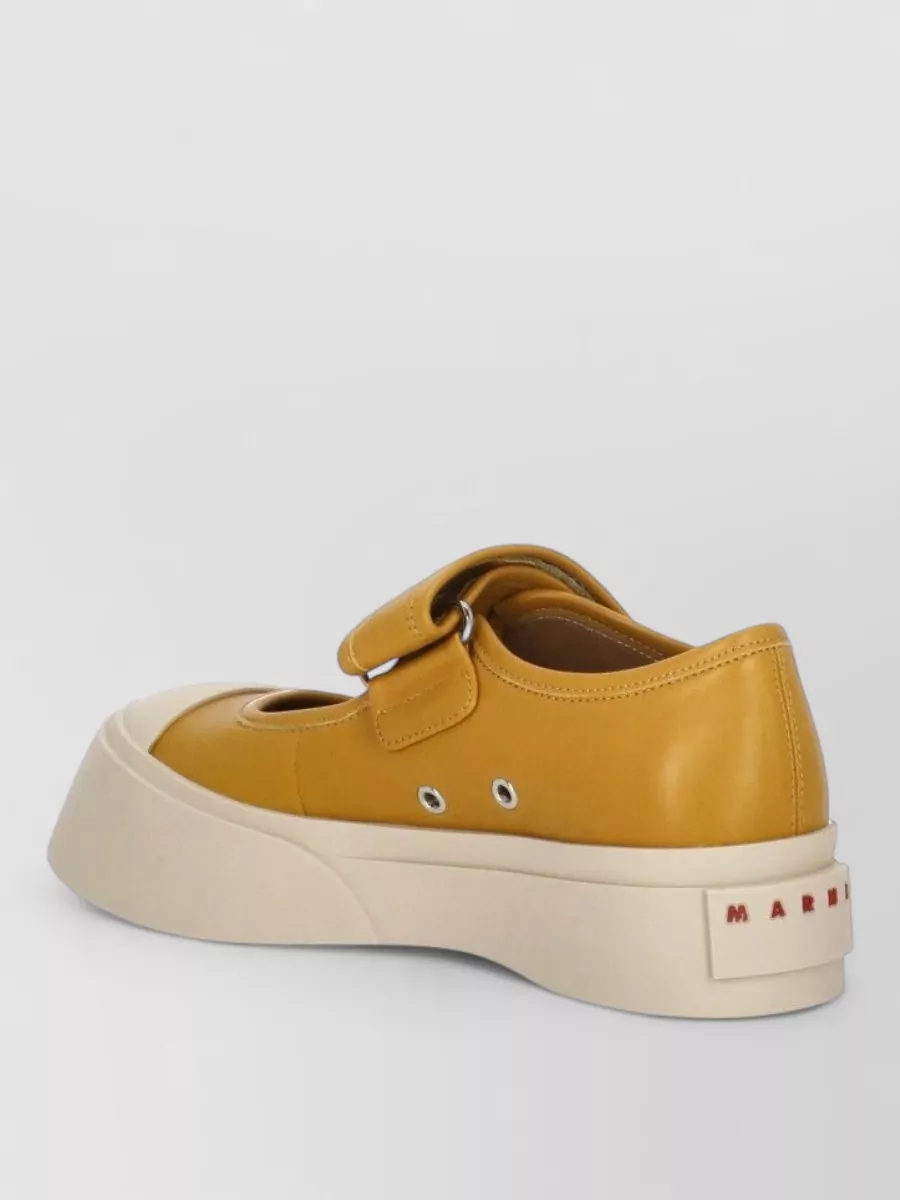 Marni Leather Ballerina Shoes