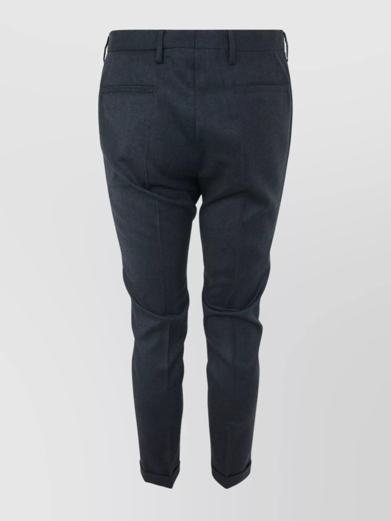 Paul Smith Tapered-leg Wool Chinos In Blue