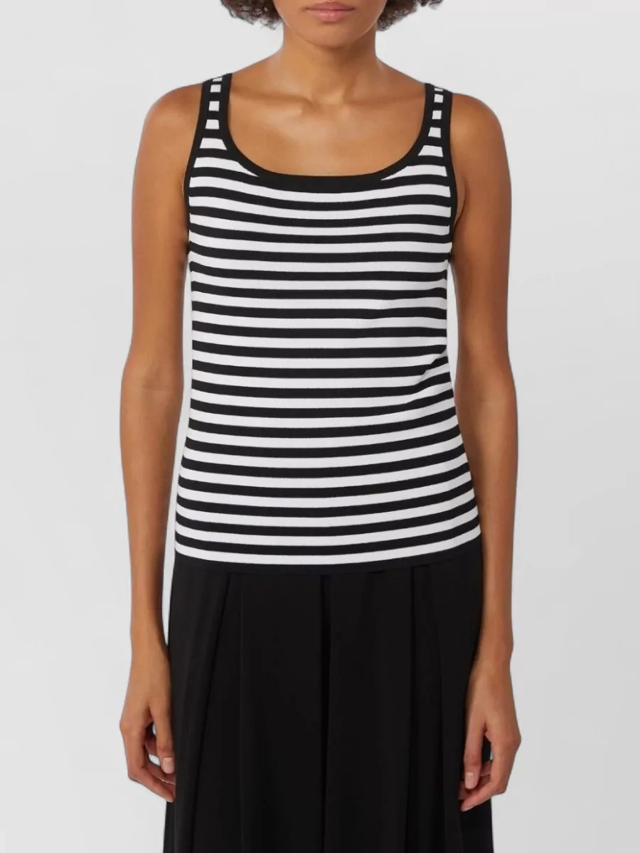 Max Mara Slim-Fit Scoop-Neck Tank Top