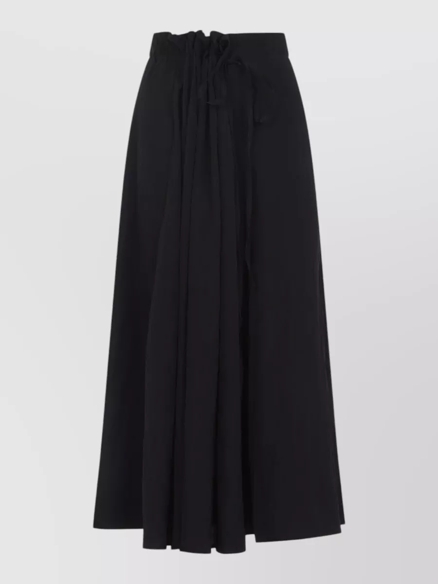 Studio Nicholson viscose a-line midi skirt