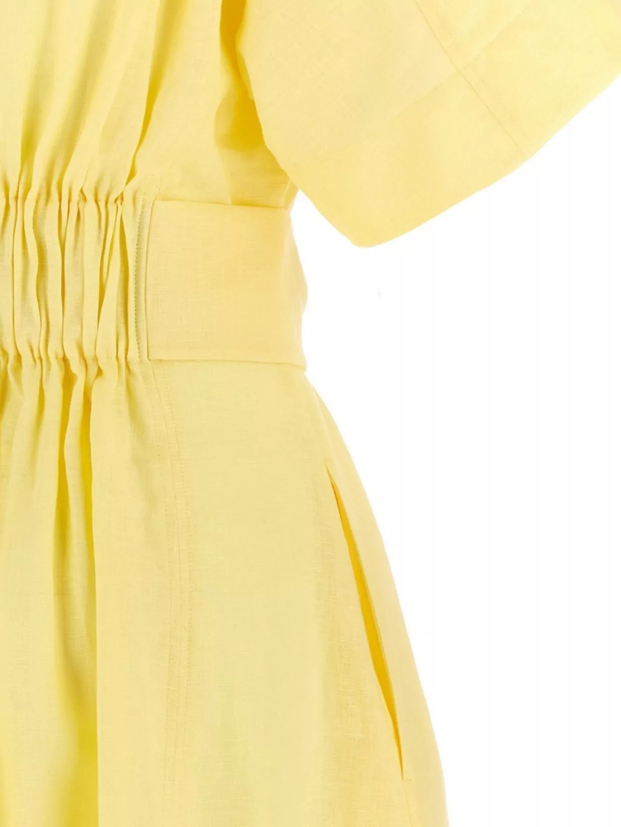 Weekend Max Mara 'Artur1234' V-Neckline Waist Tie Dress