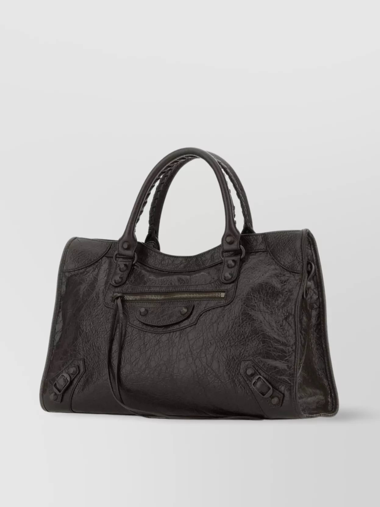 Balenciaga Medium Le City Handbag With Structured Shape