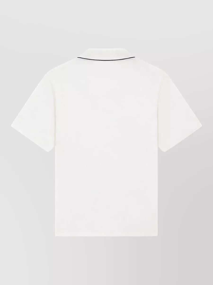 Drôle De Monsieur Cotton Polo Shirt