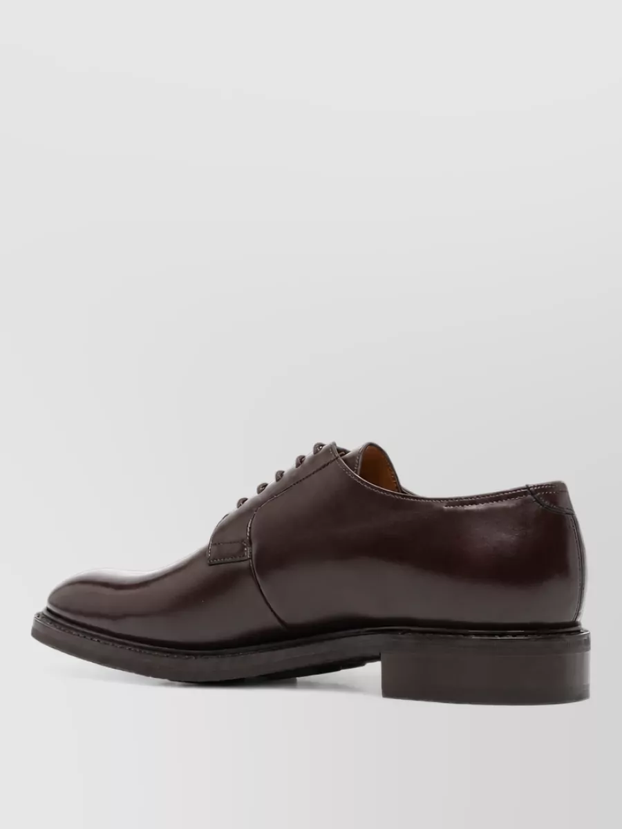 John Lobb Leather Derby Shoes