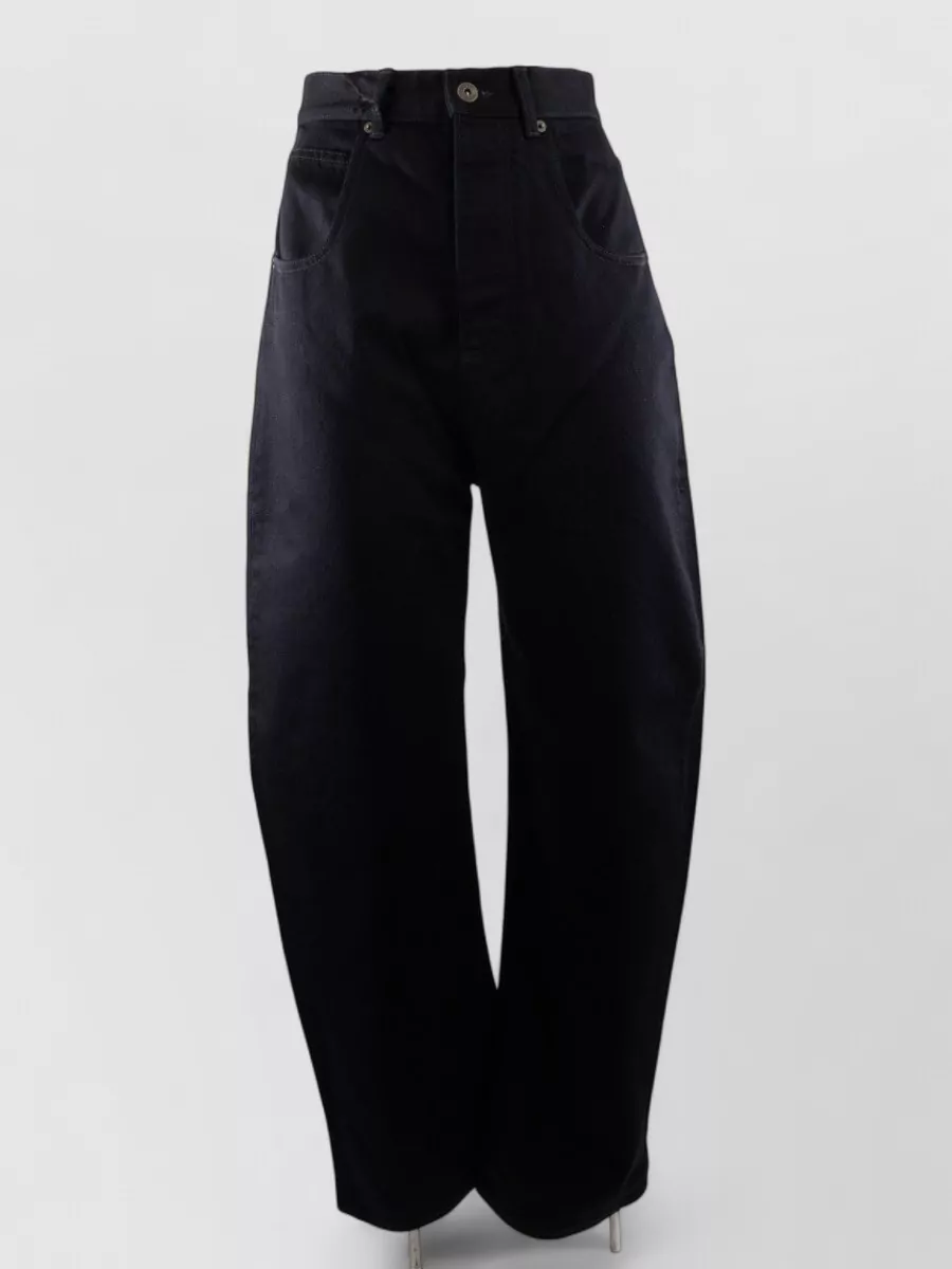 Bottega Veneta denim high-rise straight-leg jeans