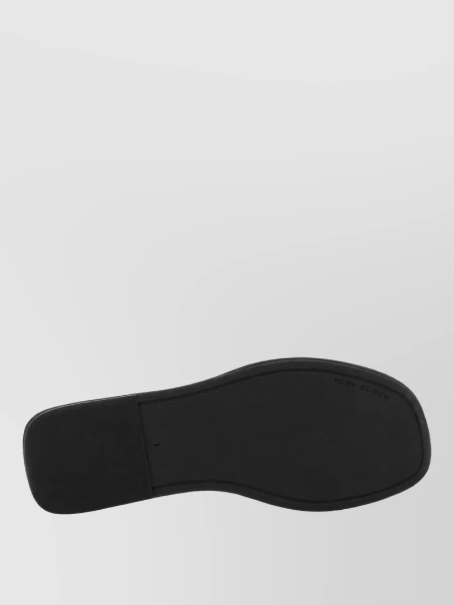 Tory Burch Leather Slider Sandals