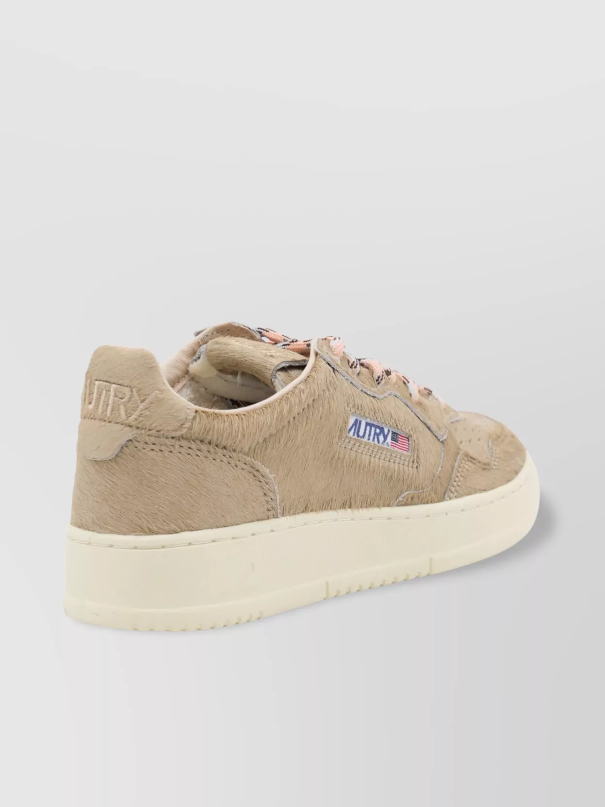 Autry Low Top Rubber Sole Sneakers In Neutral