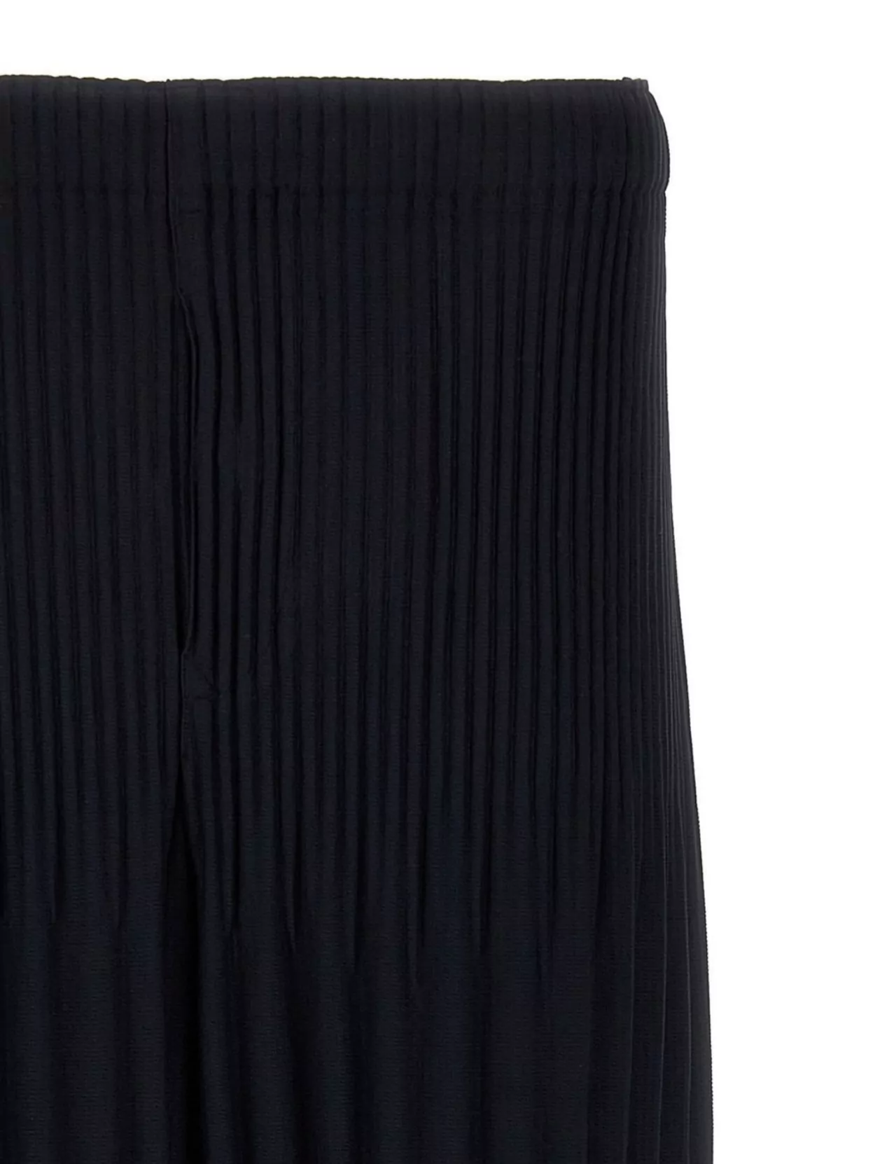Homme Plisse Issey Miyake Modern Silhouette Cropped Pleated Trousers