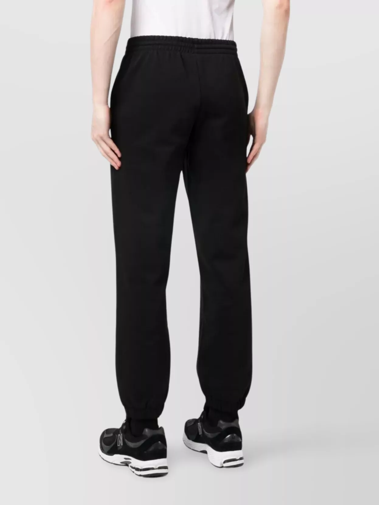 Lacoste Cotton Fleece Sweatpants Elastic Cuffs