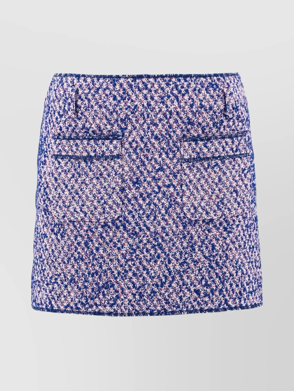 Shop Philosophy Di Lorenzo Serafini Miniskirt Tweed Contrasting Stitch