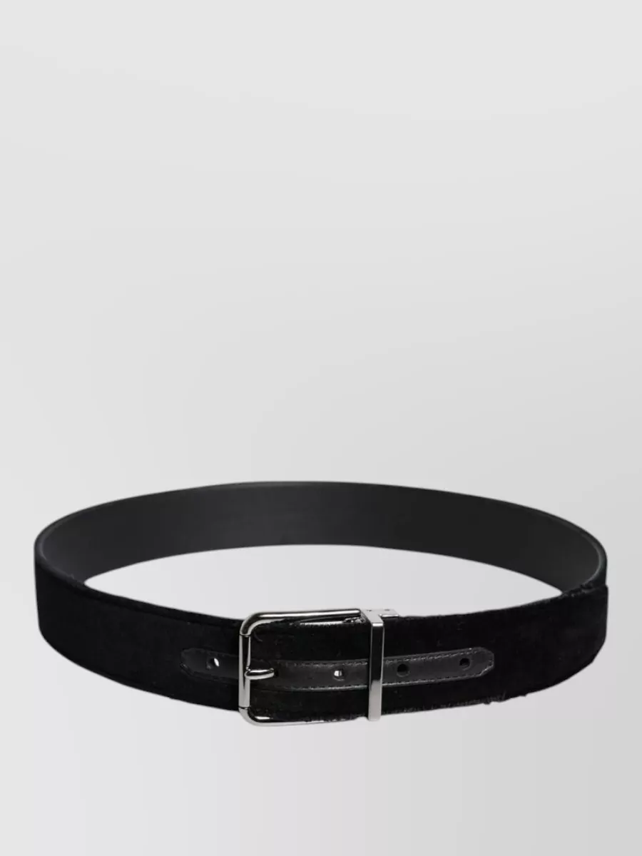 Dolce&Gabbana Velvet Belt