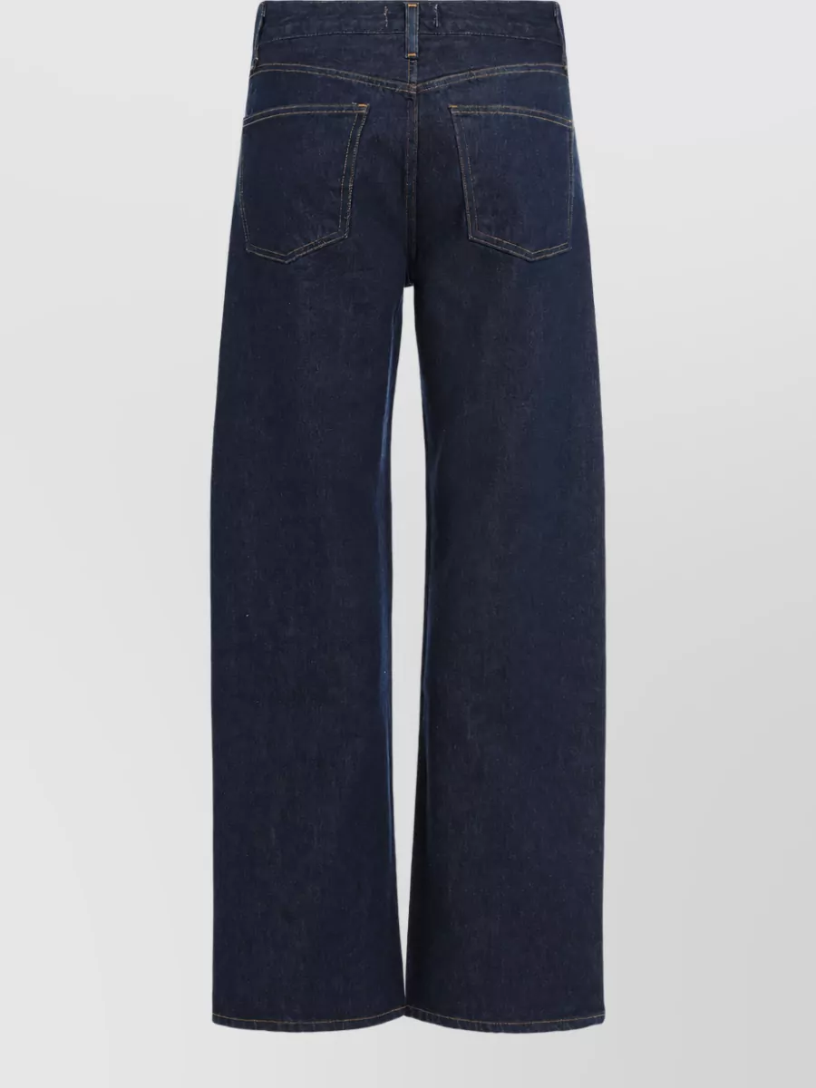 Agolde high-rise wide-leg jeans
