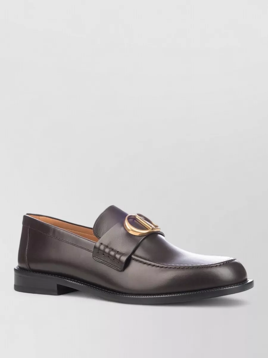 Christian Dior Leather Loafers