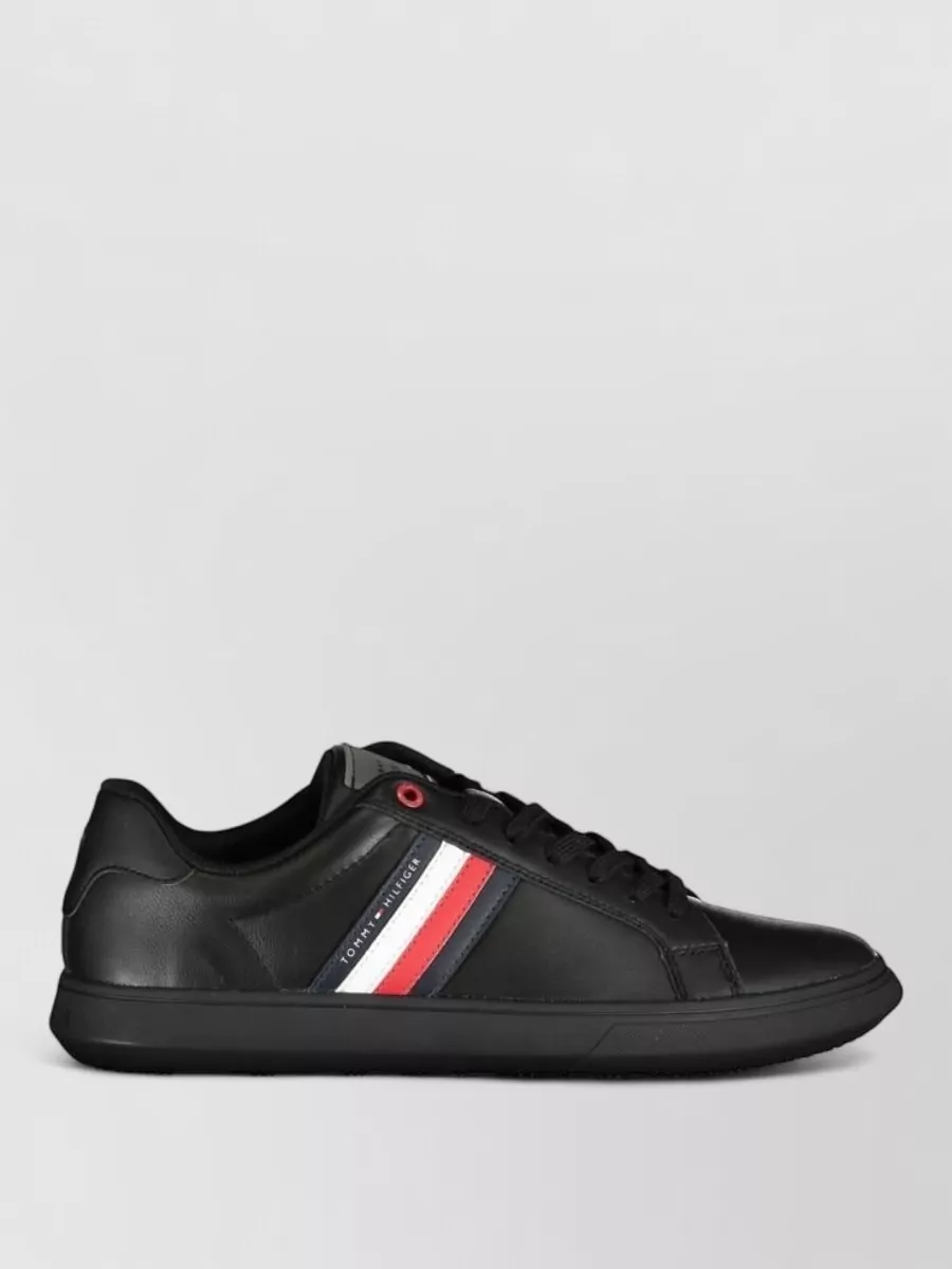 Tommy Hilfiger leather lace-up sneakers