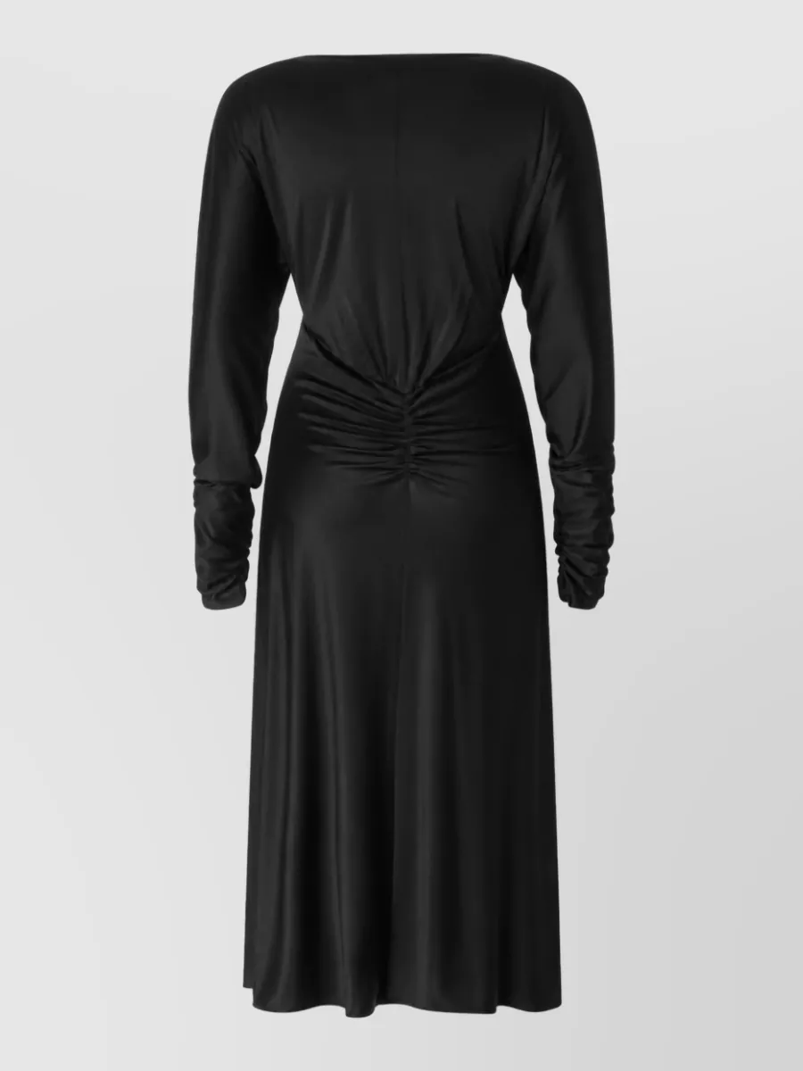 Pinko acetate sleeveless midi dress