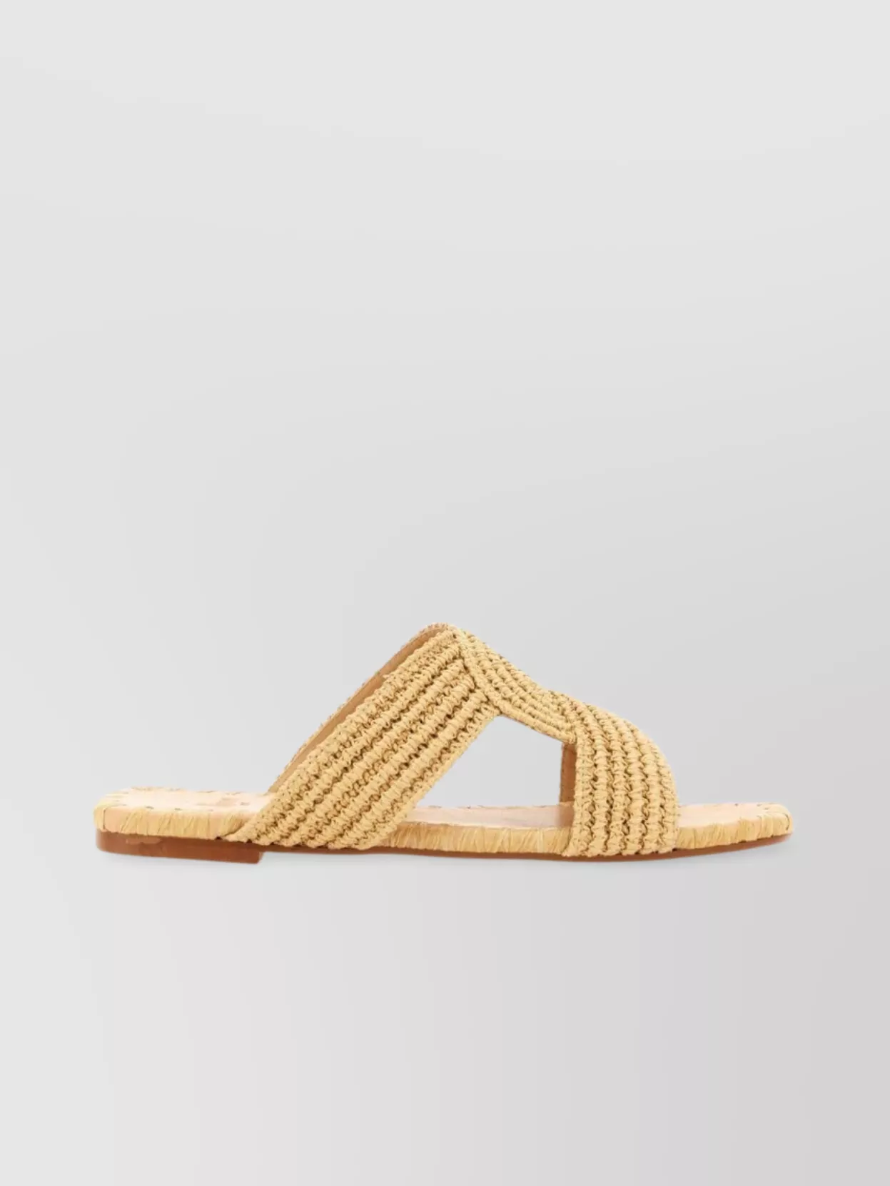 Castaner "Prado" Braided Flat Sole Open Toe Sandals