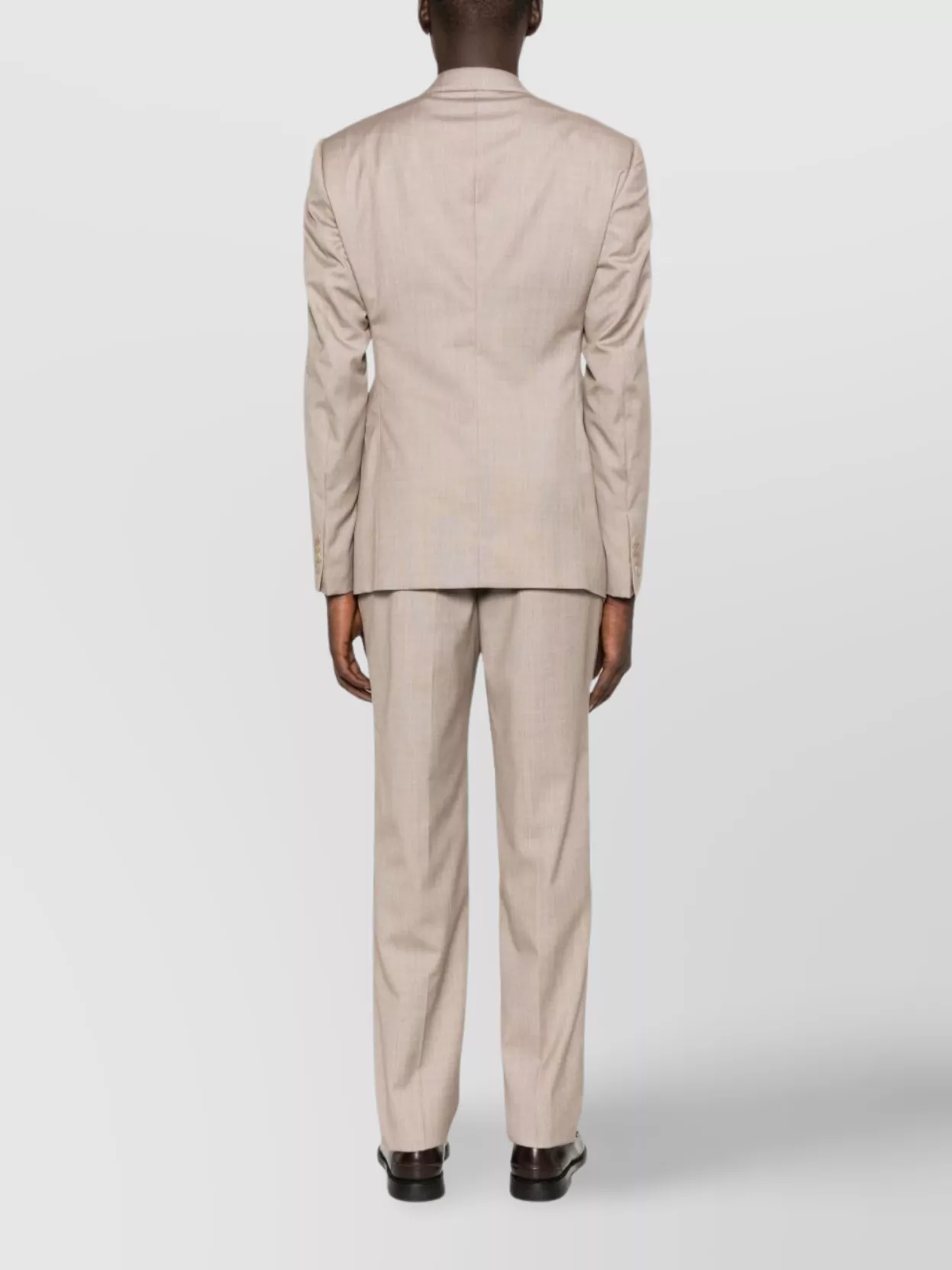 Emporio Armani Tailored Single-Breasted Suit Featuring Pockets