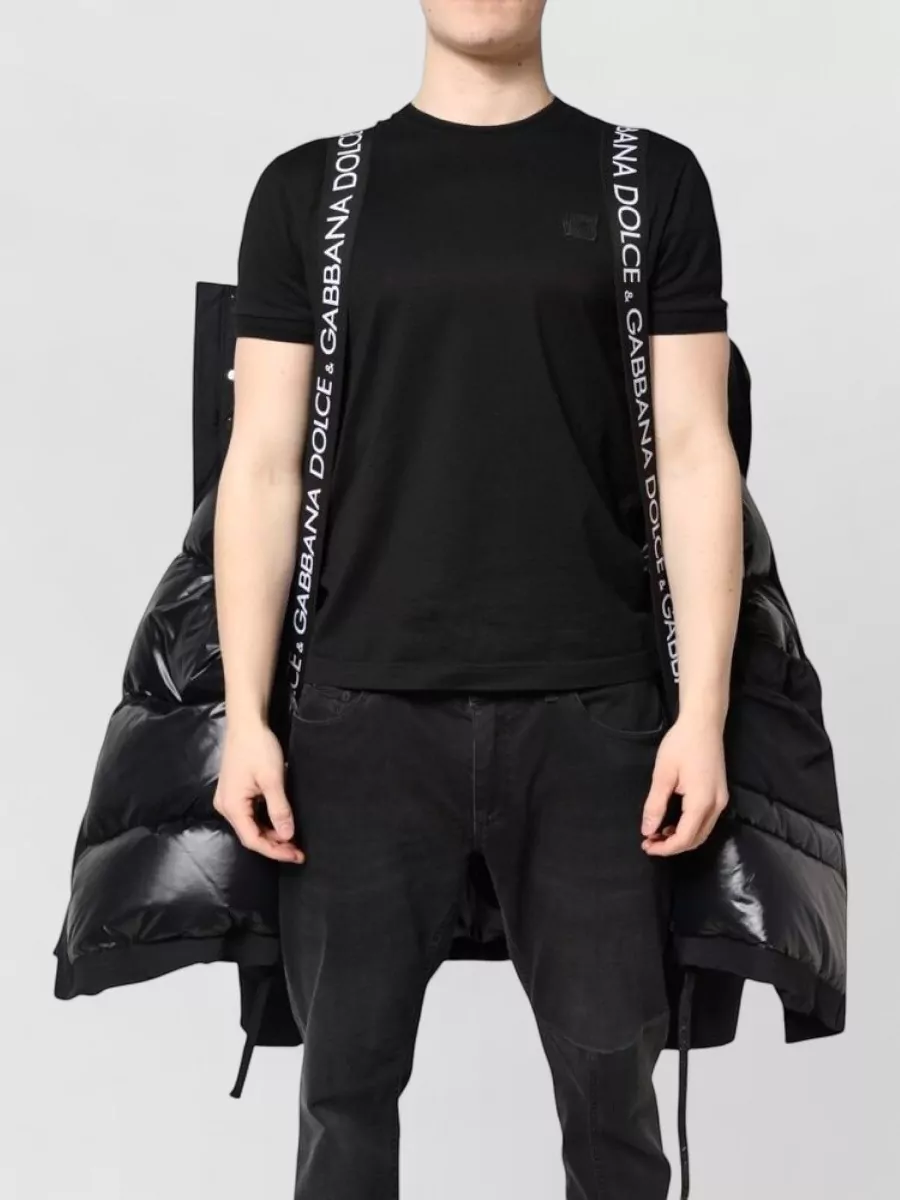Dolce&Gabbana Nylon Hooded Puffer Jacket