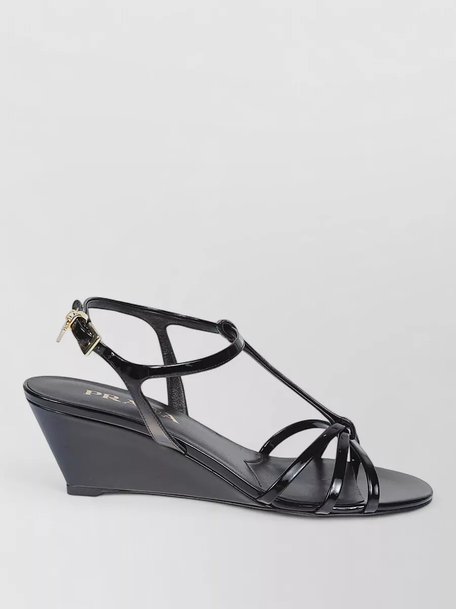 Prada Patent Leather Sandals