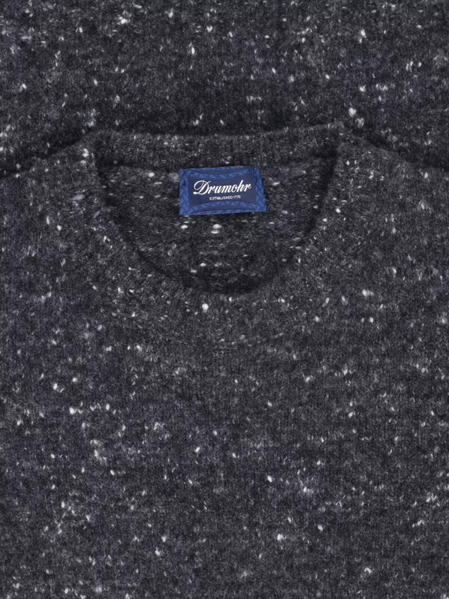 Drumohr Cashmere Wool Crewneck Sweater