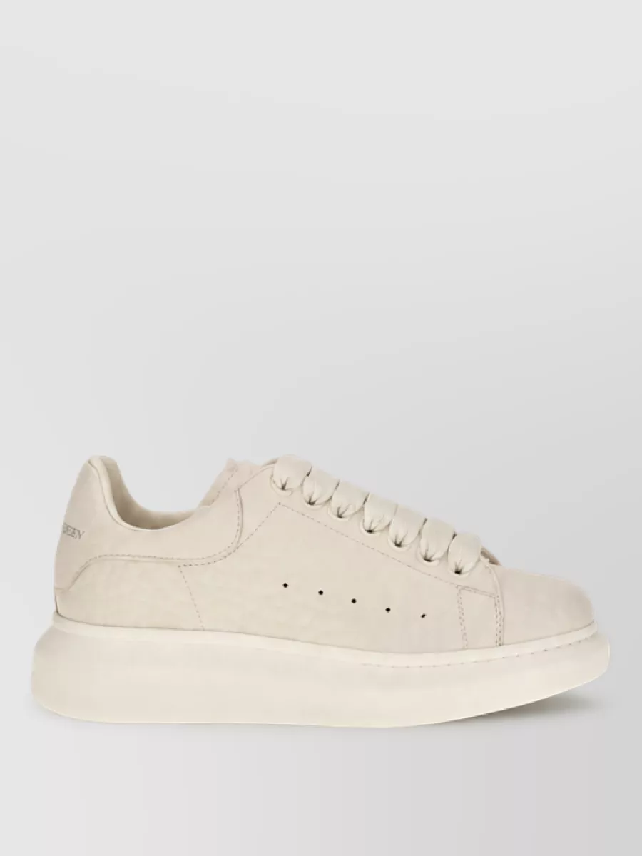 Alexander McQueen leather chunky sneakers