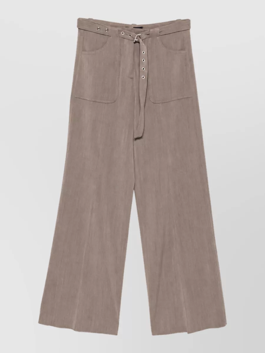 Seafarer wide-leg trousers