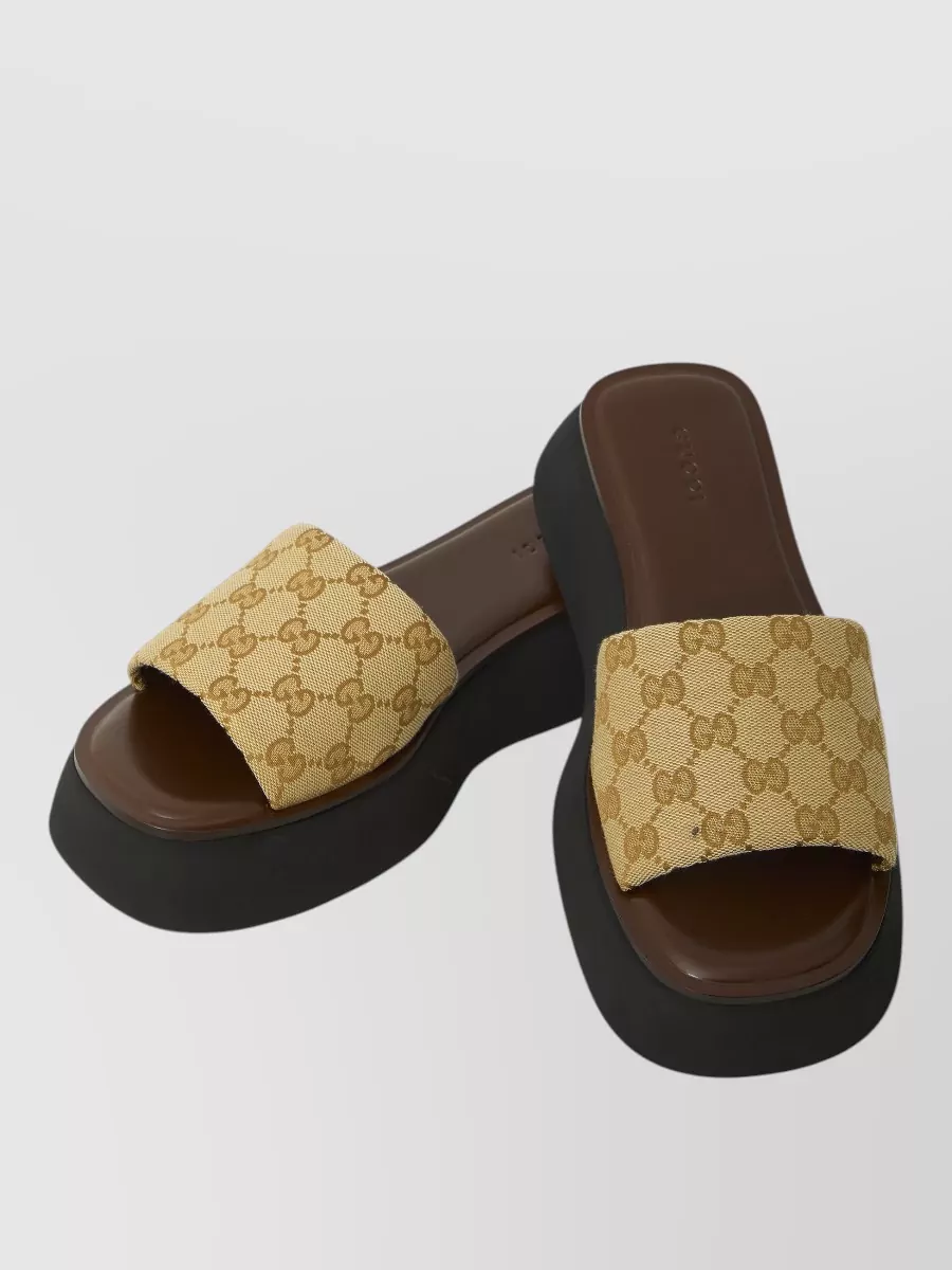 Gucci Platform Slides