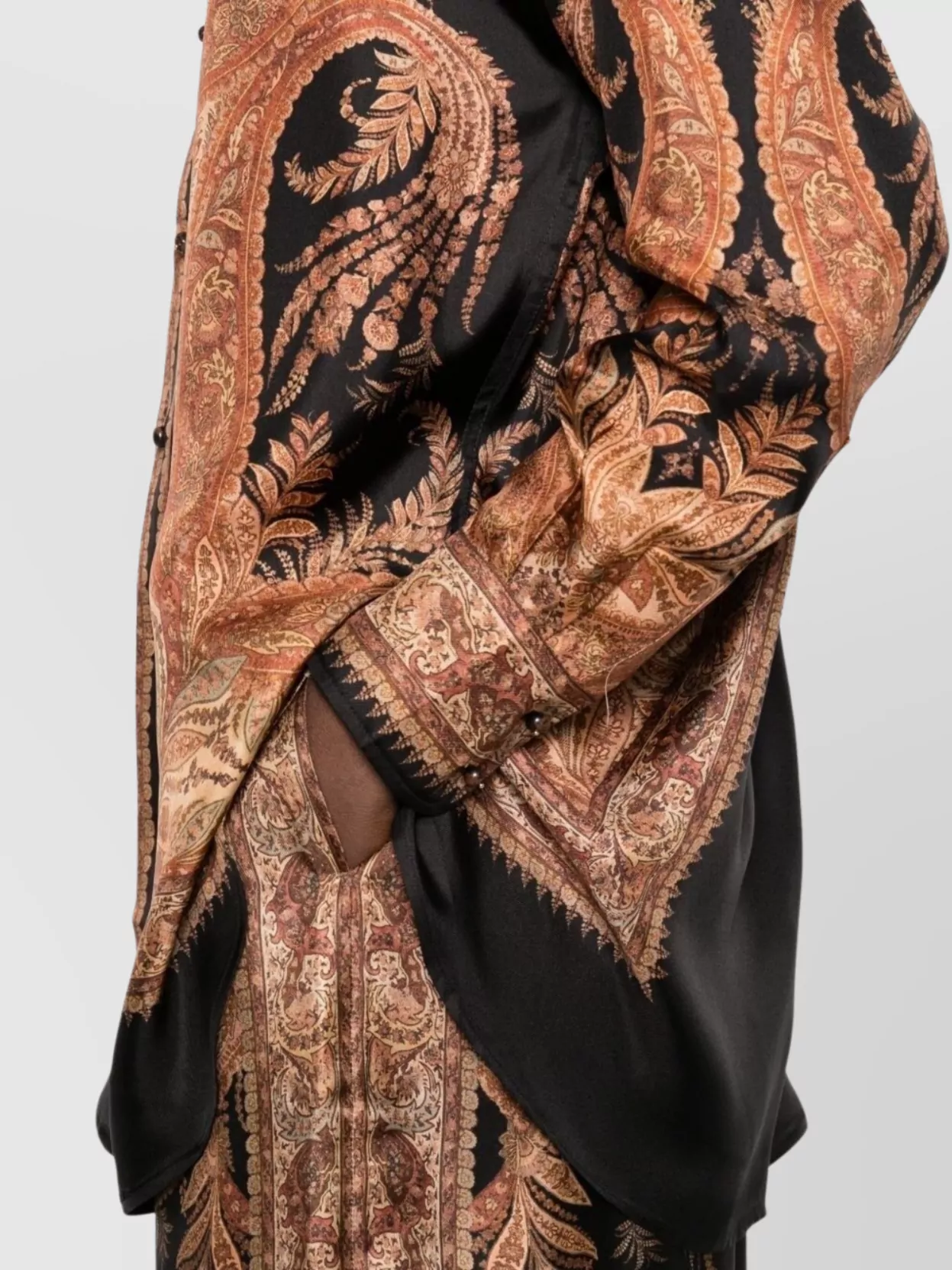 Zimmermann Longline Paisley Pattern Top