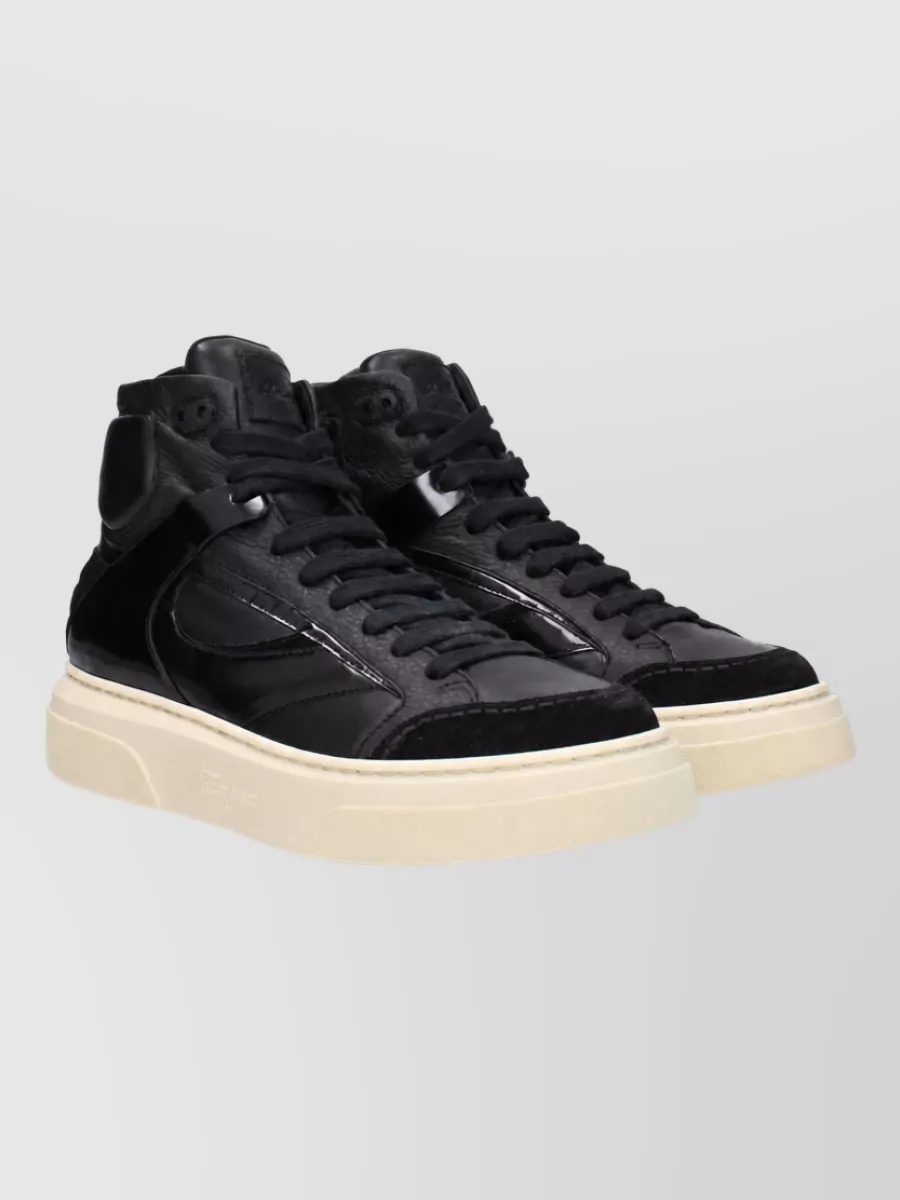 Ferragamo Leather Sneakers