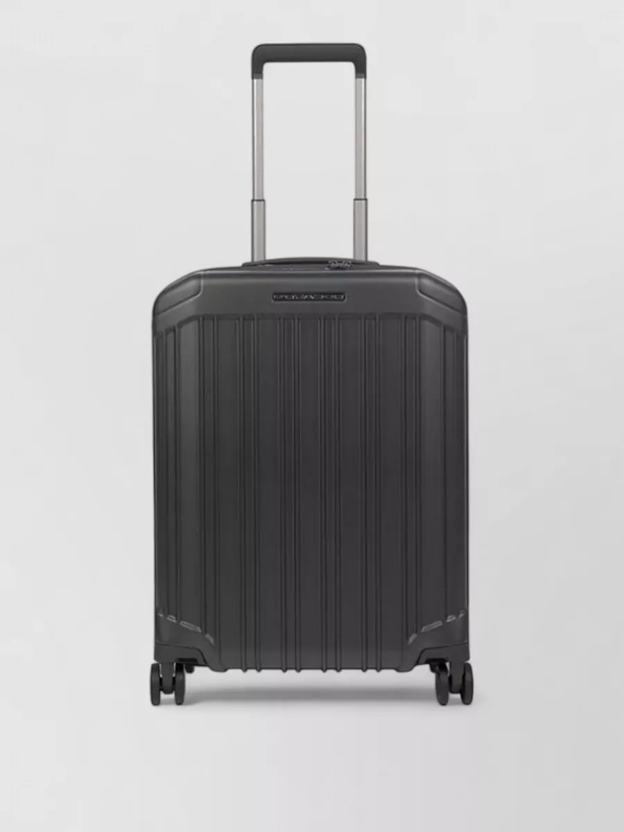 Piquadro Polycarbonate Cabin Trolley Suitcase