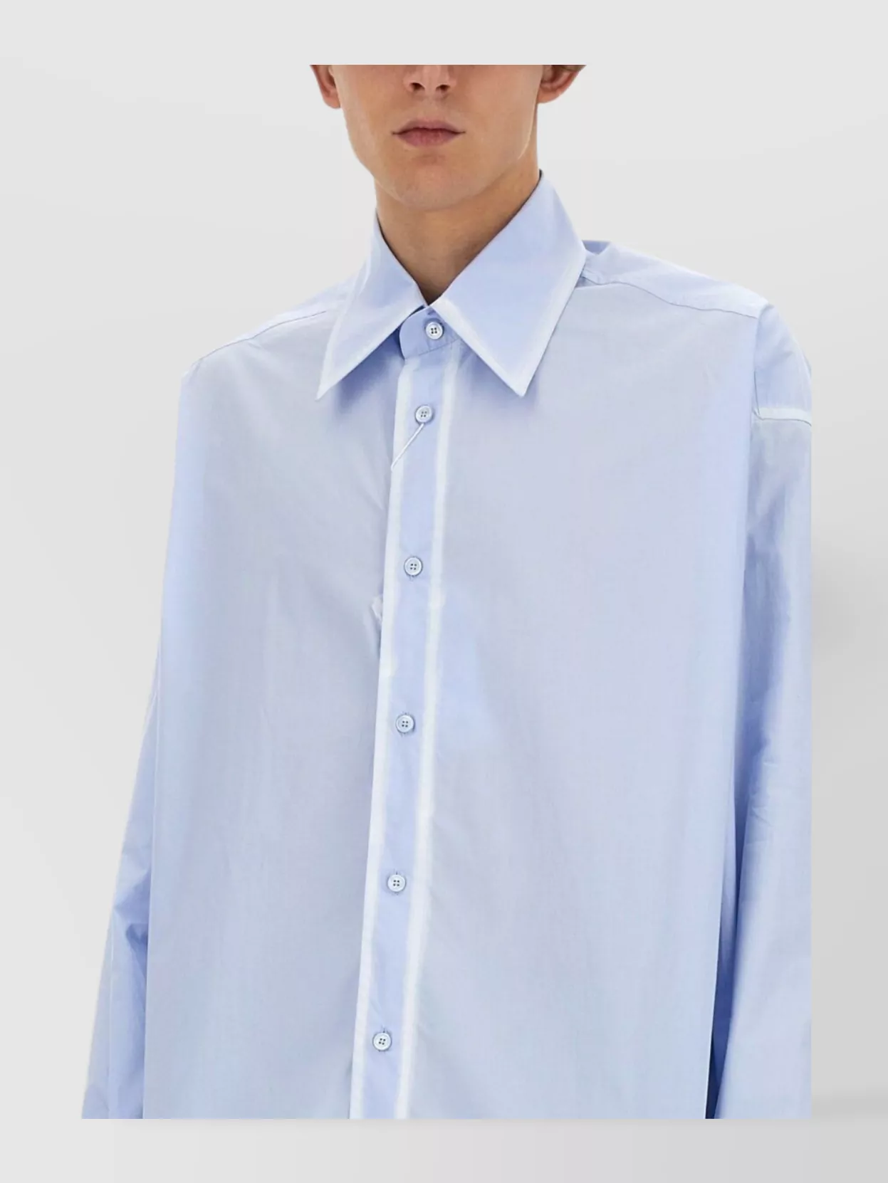 Mm6 Maison Margiela Roomy Fit Shirt Long Sleeves