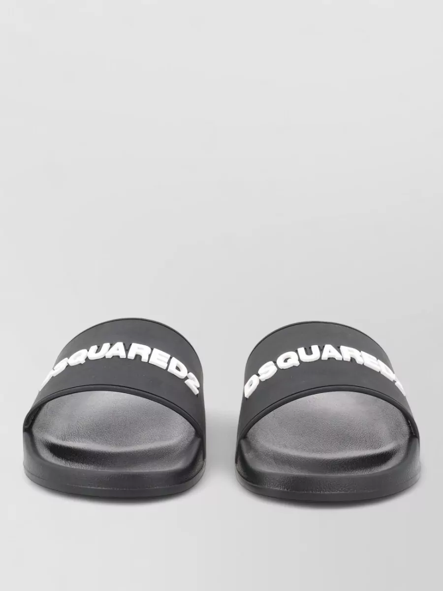 Dsquared2 Logo Rubber Slides
