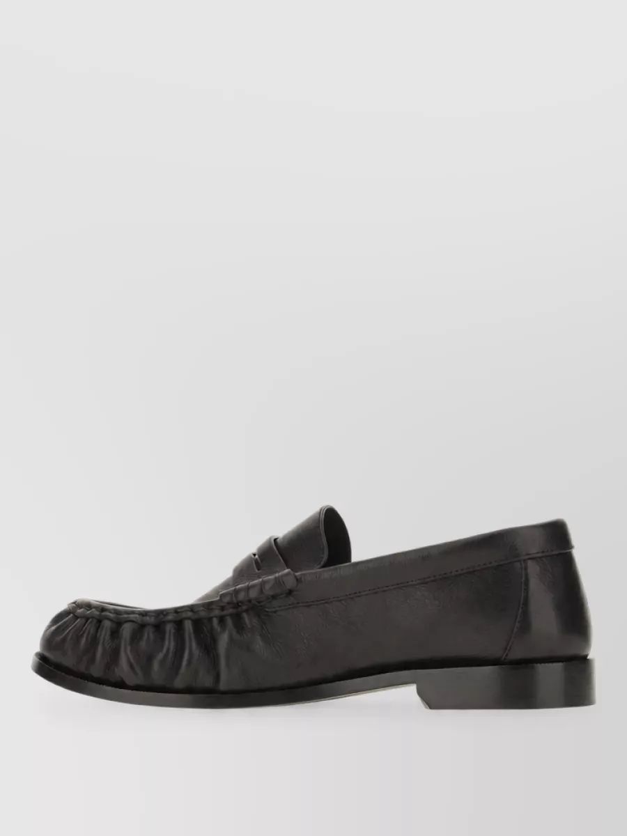 Saint Laurent Leather Loafers