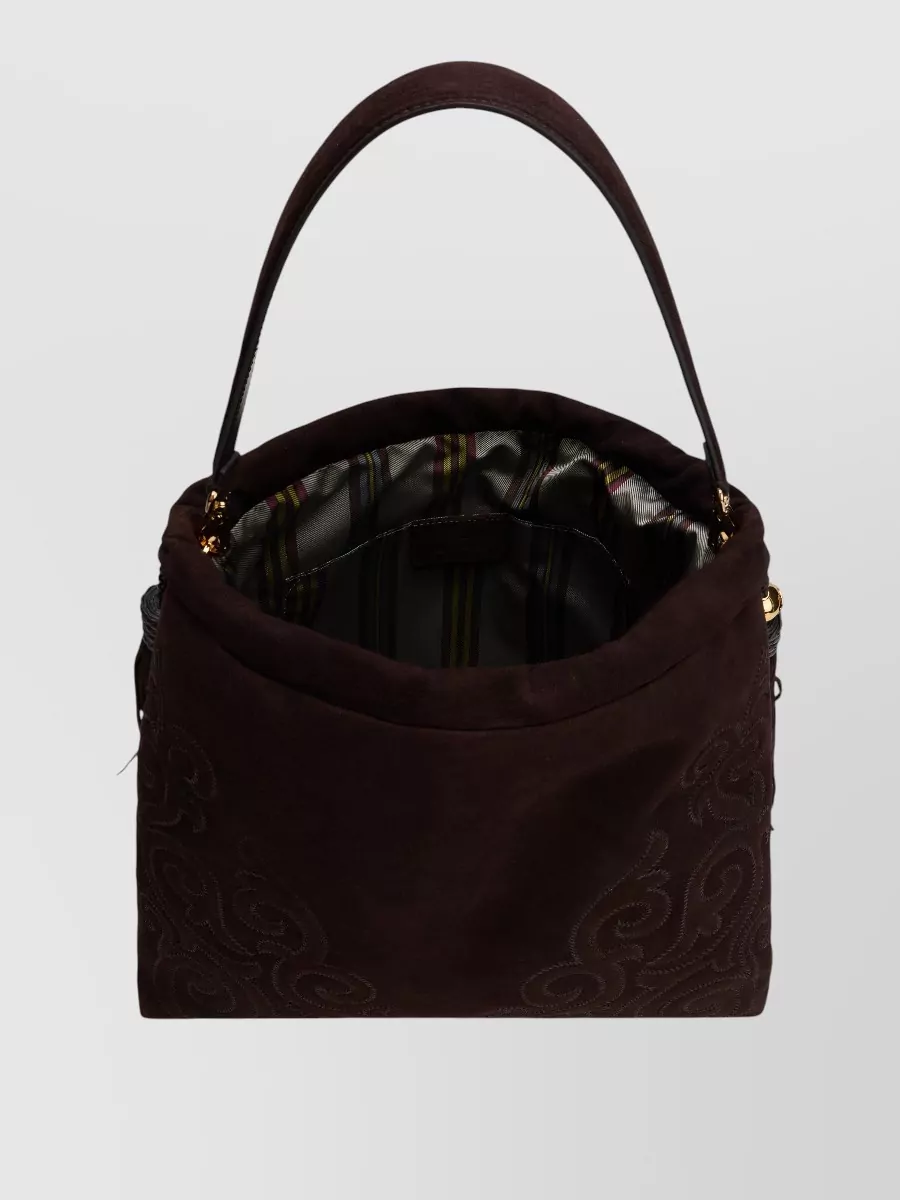 Etro Essential Leather Shoulder Bag