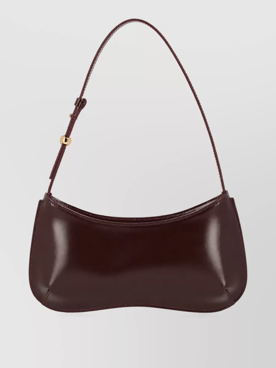 Jacquemus le bisou leather clutch bag