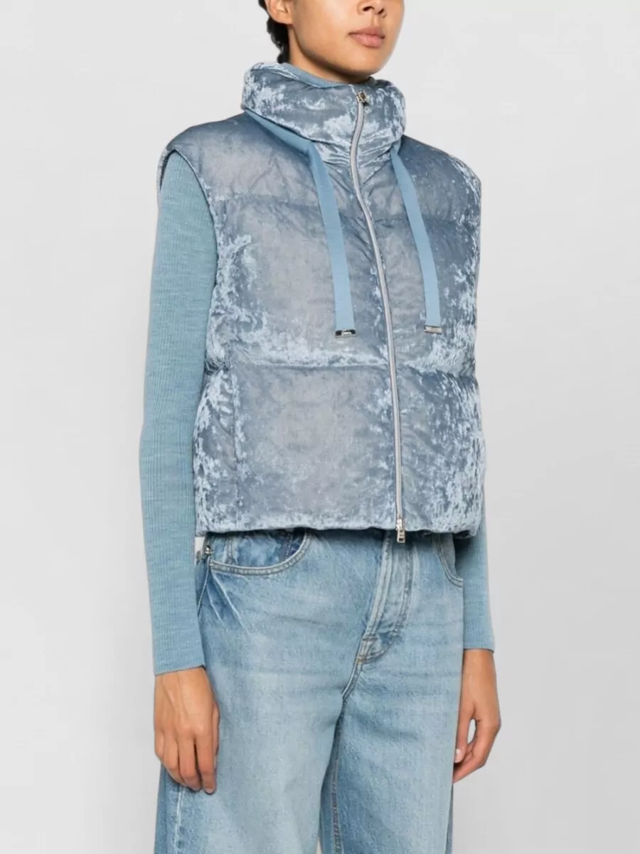 Herno Down Quilted Sleeveless Cape