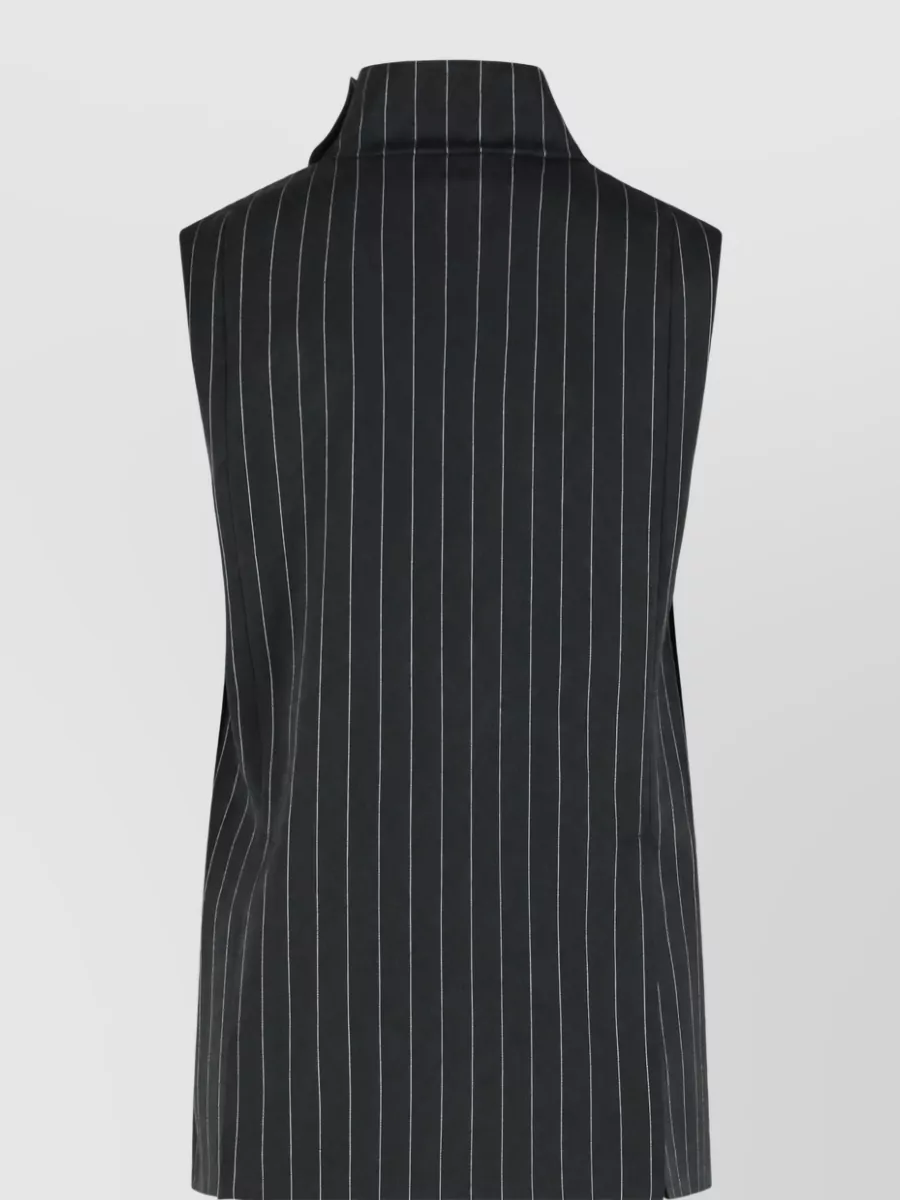 Sportmax Sleeveless Wool Suit Jacket