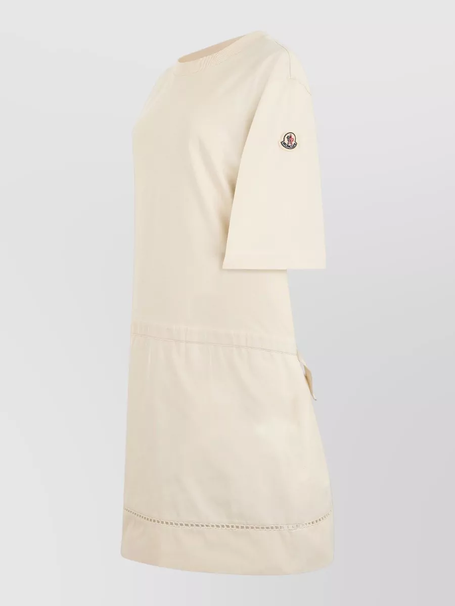 Moncler Short-Sleeve Mini Dress