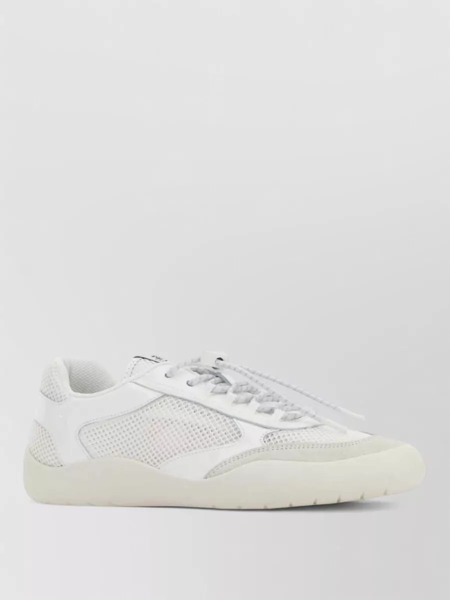 Prada mesh low-top sneakers