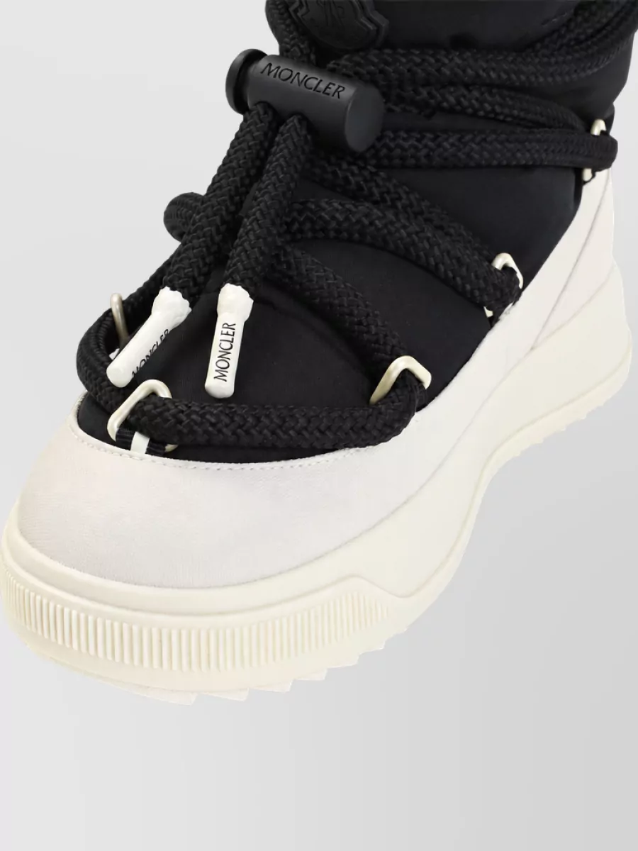Moncler Quilted Hi-Top Sneakers