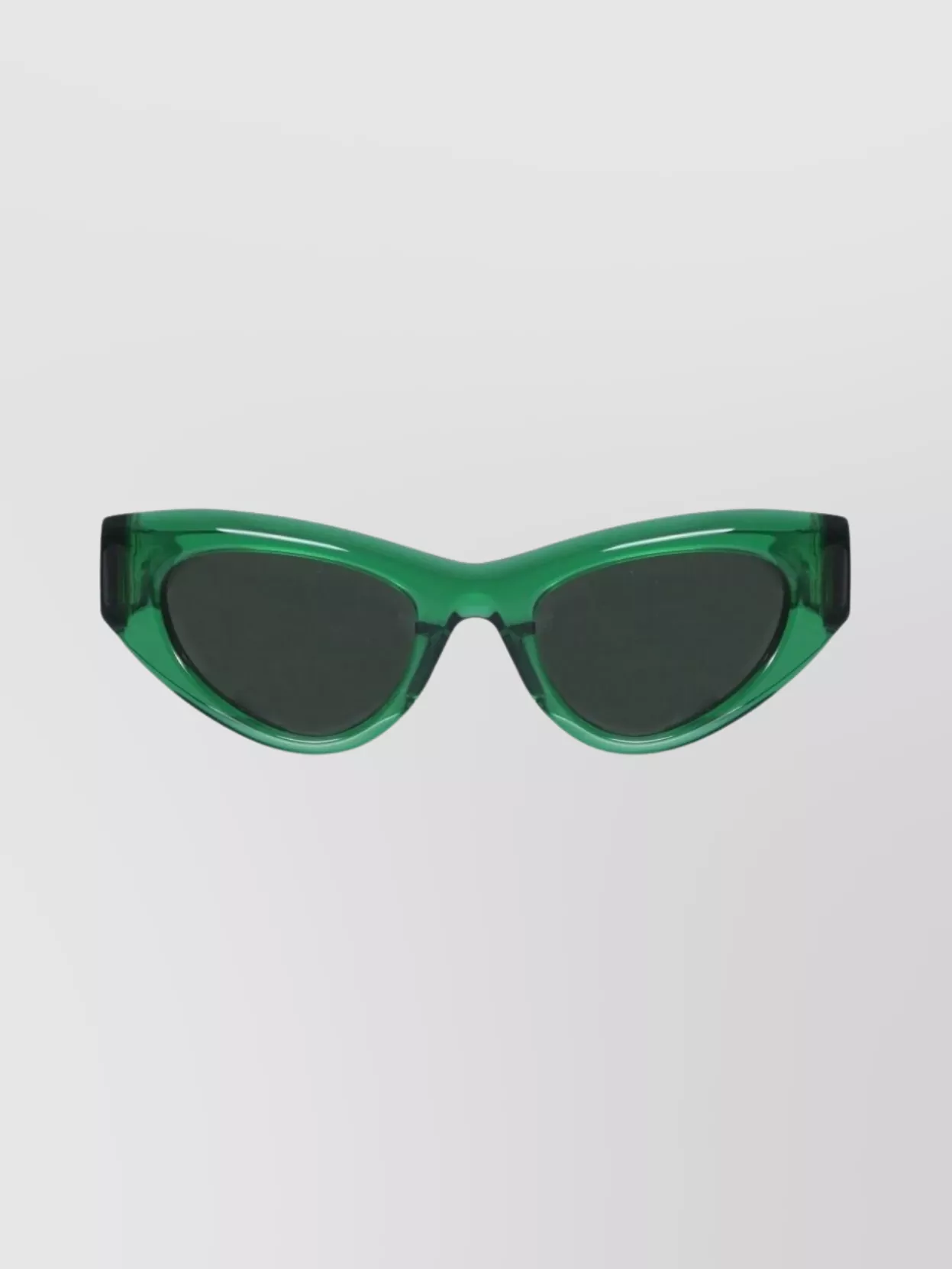 Bottega Veneta Stylish Cat Eye Sunglasses With Gold Accents