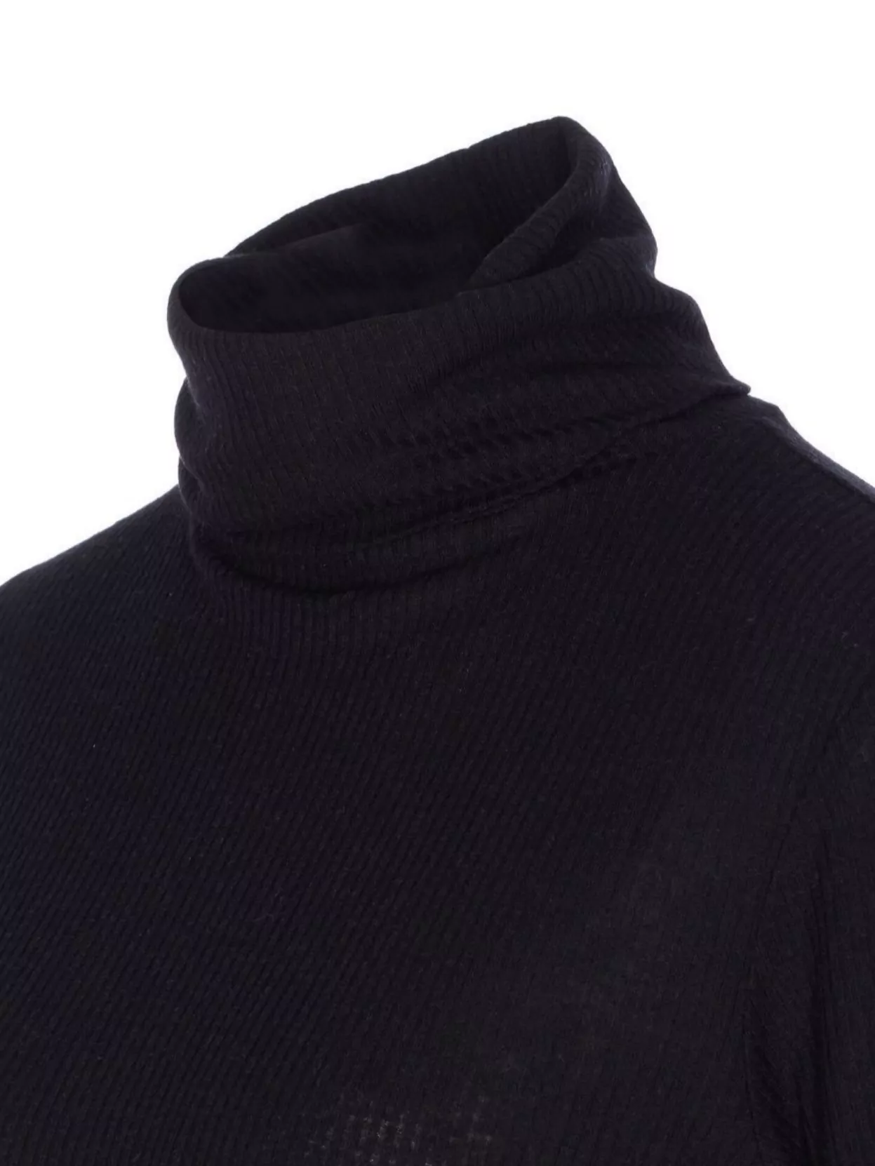 Loulou Studio High Neck Long Sleeve Ribbed Knitwear