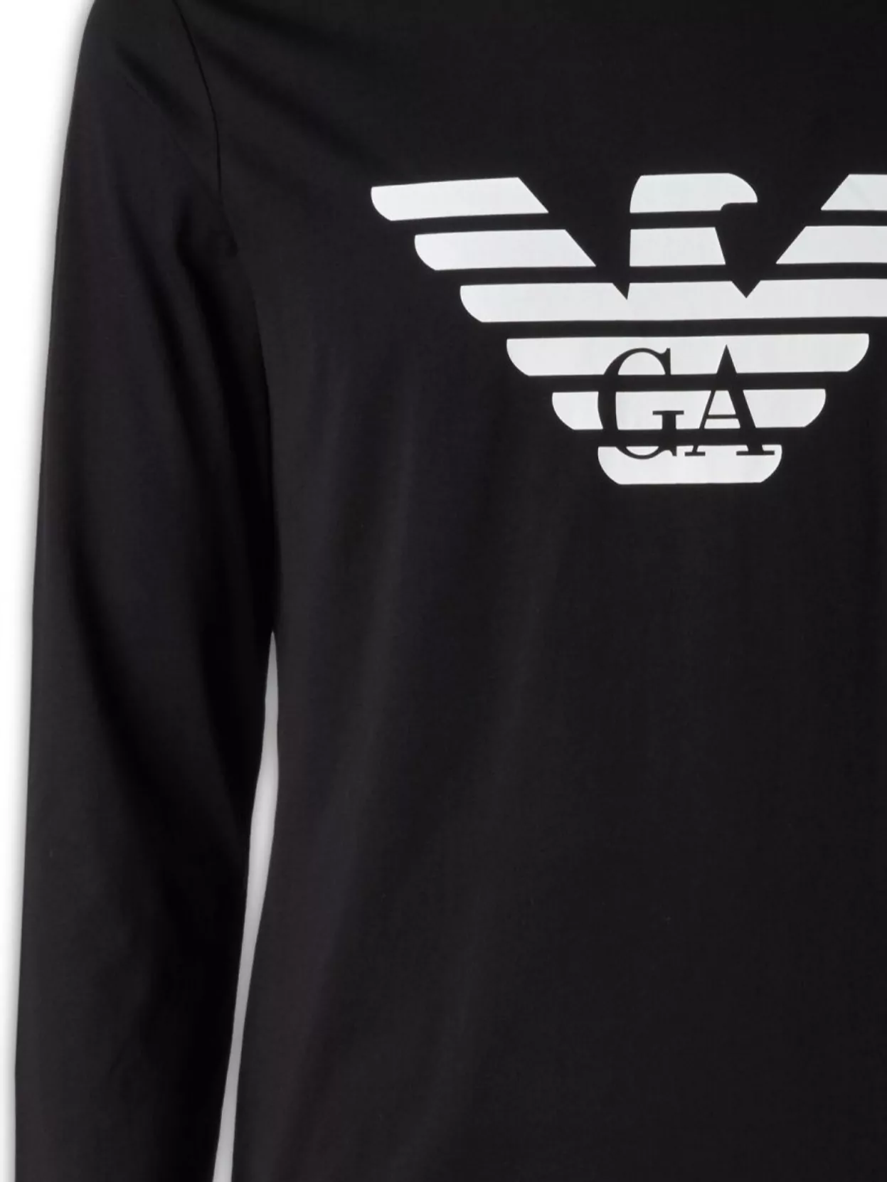 Emporio Armani Cotton Blend Crewneck Sweatshirt